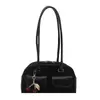 Bolso de Hombro de Moda Estilo Coreano 2025 Retro Doble Bolsillo Nuevo Modelo Simple Gran Capacidad Bolso de Axila Casual Bolso de Alta Gama