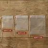 Saco de Chá de Nylon com Cordão de Grau Alimentício Saco de Chá Vazio Saco de Chá Saco para Ferver Chá Saco de Filtro Descartável Saco de Chá