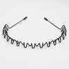 Diadema deportiva invisible para hombre, moderna, sencilla, estilo coreano, con ondas antideslizantes, para mujer