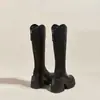 Estilo Minimalista de Alta Qualidade Simples Design Puro de Alta Qualidade Botas Femininas 2024 Sapatos Femininos Estilo Quente Temperamento Moda Tendência
