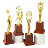 Trofeo Popular de Estrella de Cinco Puntas de Aleación de Zinc Chapado en Metal Premios Artesanía Metálica Adorno de Estrella Insignia