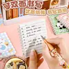 Cuaderno Espiral Lindo A7 Cuaderno de Bolsillo para Estudiante Portátil de Alto Valor Bloc de Notas de Dibujos Animados de 100 Hojas