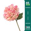Hortensia Griega Flor Artificial Wholesale Tallo Único Hortensia Accesorios de Boda Arreglo Floral Sala de Estar Decoración del Hogar Arreglo Floral