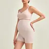 Leggings de Maternidade, Roupa Íntima de Alta Elasticidade com Suporte para a Barriga, Leve, Respirável, Levanta Bumbum, Anti-Exposição, Calça de Segurança de Cintura Alta, Sem Costura e Invisível