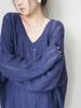 Ropa de Punto Mohair de Cuello V Transfronteriza para Mujer en Otoño Temprano, Perezosa, Suave, Holgada, Top de Punto Jersey con Aberturas