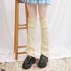Calcetines Jk Holgados Tejidos Estilo Japonés, Calentadores de Pierna Acampanados de Moda para Estudiantes, Calcetines Nuevos de Color Sólido Cálidos hasta Media Pantorrilla para Otoño e Invierno