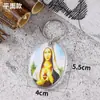 Llaveros Personalizados de Acrílico de Celebridades Extranjeras, Colgantes con Foto, Cadenas Colgantes, Llaveros de Soporte Hechos a Medida