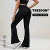 Pantalones de Yoga Acampanados de Terciopelo Delgado Cepillado Otoño e Invierno Europeos y Americanos para Mujer Aspecto Adelgazante Cintura Alta Pantalones de Tiburón Cadera Pantalones Deportivos de Fitness