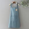 Delantal transparente de TPU con impresión, impermeable y resistente al aceite, ideal para mujeres, para cocina, catering, productos acuáticos, ropa de trabajo lavable para adultos.