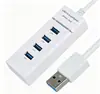 Hub Divisor USB 3.0 de 7 Portas com Interruptores Independentes, Expansor de Hub USB 3.0 para Transmissão Multi-Interface para Laptops
