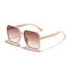 Gafas de Sol Europeas y Americanas Transfronterizas de Marco Grande, Gafas de Sol a la Moda Estilo Callejero, Adecuadas para Uso Diario, Conducir, Protección Solar, Gafas de Sol con Protección UV