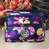 Bolsa Pequeña para Mujer, Bolso Cruzado, Bolso Casual de Lona, Bolso para Mamá, Bolso de Hombro con Texto Impreso, Bolso de Tela Floral, Artículos de Regalo