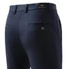 2025 Nova Calça Casual Masculina de Primavera e Outono Calça com Elasticidade nas Quatro Direções Calça Reta Solta para Terno Roupa Masculina
