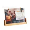 Calendário de Mesa de Madeira Novo 2026 Madeira Maciça Simples Personalizado Ornamento de Mesa Calendário Empresa Negócios Suporte de Calendário Mensal