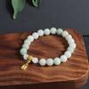 Pulsera Estilo Chino Nuevo Todo Fósforo Oro Seda Jade Jade Birmano Marca Tianshan Cuifu Pulsera de Cristal Estilo Nacional Todo Fósforo Explosiones de Tiktok