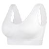Encaje de comercio exterior talla grande chaleco doble capa sin costuras sin aros sujetador deportivo yoga mujeres sujetador para dormir