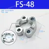 Acero al Carbono SN532 SAE Pie de Brida Separada/Integral FH/VF Brida Separada FL/FS Abrazadera de Fijación de Tubería de Aceite Engarzada