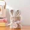 Toalha Souvenir Criativa de Coelho, Toalha Fofa de Urso, Presente de Aniversário, Lembrança de Casamento, Presente de Toalha