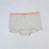 Ropa Interior de Boxer Sexy de Cintura Baja para Mujeres de Comercio Exterior Pantalones Cortos de Boxer Clásicos en Blanco y Negro Gris Algodón Cómodos Pantalones Cortos para Cadera