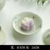 Serie de Juego de Té Pintado a Mano de las Dinastías Tang y Song, Juego de Té Kung Fu para Uso Doméstico, Incluye Gaiwan, Tetera, Tazas de Té, Posavasos, Recipiente para Té y Colección de Cuchara para Té