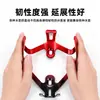 Portabidón de aleación de aluminio para bicicleta, color degradado electrochapado, soporte para botella de agua para bicicletas de carretera, equipo y accesorios de ciclismo