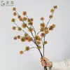 Cipreste Aromático de Caule Longo Fruto Artificial Galho Único Flor Falsa Castanha d'Água Decoração de Casa Arranjo Floral Decoração Arranjo Floral de Casamento