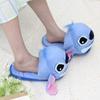 Pantuflas de Algodón de Peluche de Dibujos Animados Stitch para Interiores Casa Stitch Pareja Zapatos de Algodón Calientes Zapatos de Piso de Invierno
