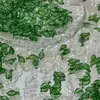 Cartão 8mm Verde e Branco Folha Pequena Design de Resina Material DIY Brincos Feitos à Mão Pingente Acessórios de Vestuário Material de Design