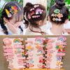 Juego de 14 Piezas de Pasadores para Niñas Accesorios Coreanos para el Cabello Estilo Coreano Pinzas Bb Pasadores Lindos Bebé Accesorios para el Cabello de Princesa Bebé