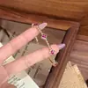 Pulsera de Trébol de Cuatro Hojas con Abalorios de Círculo Completo de Diseñador Italiano Versión Estrecha de Verano Pulsera Exquisita Elegante de Estilo Lujo Ligero