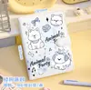 Estudiante Estudiante de Secundaria Dibujo Magnético Hebilla Magnética Cuaderno Cuero Hebilla Magnética para Agenda Diario de Alto Valor Página Espesa a Todo Color