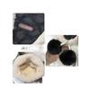Protección auditiva para el noreste Lindo sombrero de zorro con orejas peludas Invierno para niños Grueso con forro polar Cálido para ciclismo A prueba de frío Sombrero Lei Feng
