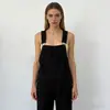 Pantalones de peto vaqueros casuales holgados para mujer con bolsillos, nuevo suministro de comercio exterior de Amazon transfronterizo europeo y americano