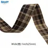 Cinta de Tejido Compuesto Tira de Tela Prensada Cinta a Cuadros Lazo Hecho a Mano Tocado Accesorios para el Cabello Accesorios para Ropa Cinta