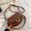 Bolso Pequeño Versátil ins 2021 Nuevo Estilo Bolso Bolso de Mujer Bolso Bandolera Textura Retro Hombro Axila Silla de Montar