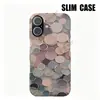 Funda de teléfono TK popular, elegante y minimalista con patrón geométrico, bloques de color, capas, para iPhone 18 Pro, cobertura total y aberturas grandes