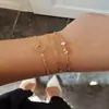 Amazon Transfronterizo Nuevo Chapado en Oro 26 Iniciales Letras Mayúsculas Colgante DIY Accesorios de Joyería Sencillos para Mujeres