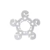 Suministros para bodas y fiestas de cumpleaños, accesorios para globos, clips para globos con forma de flor de ciruelo, clips de anillo multifuncionales, clips para arcos de globos, clips decorativos