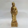 Ornamentos de Estátua de Latão Hua Tuo Estátua de Buda Médico de Latão Artesanato de Metal para Casa Cobre 7266 Caracteres Universal para Casa