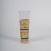 Juego de Jarrones de Vidrio Tejidos con Paja Transfronterizo Taza de Huevo Retro Tejida a Mano Juego de Tazas de Aromaterapia Taza para Velas Tarro de Almacenamiento Tejido con Paja