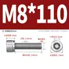 Tornillos de Acero Inoxidable 304 con Cabeza de Copa y Hexágono Interior Din912 Tornillos Moleteados con Cabeza Cilíndrica y Hexágono Interior M1.4-M16