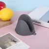 Pinza de Cocina Engrosada Resistente al Calor Guantes de Silicona Antiescaldaduras Pinza de Mano de Silicona para Horno de Horneado Horno de Microondas Resistente a Altas Temperaturas