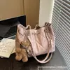 Nova Moda Versátil Bolsa de Ombro Transversal Feminina, Tendência Bolsa Saco Acolchoada com Corrente Estilo Chanel