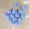 Punto de malla americana bola de pelo coreana linda bola de pelo encaje tenis hecho a mano diy accesorios para el cabello accesorios