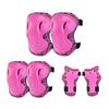 Rodillera Infantil 6 Piezas Protector Patinete Patinaje Carro de Equilibrio Protector Deportivo Grueso Traje Protector