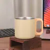 Taza de acero inoxidable 304 transfronteriza, taza de leche para el hogar, vaso de agua para la oficina, taza de regalo de negocios, logotipo personalizado al por mayor