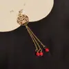 Accesorios DIY Hechos a Mano Estilo Chino Abanico de Boda de Novia Abanico Redondo Estilo Antiguo Colgante Decorativo Borla Materiales Taza de Té