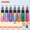 Café 10ml Aceite Esencial Espeso Botella Pequeña de Spray Botella de Perfume Colorida Botella de Vidrio con Presión