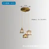 Candelabro de cristal con patrón de agua de lujo ligero nórdico, candelabro vintage para comedor, accesorio de iluminación de ambiente para bar de casa de huéspedes
