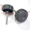 Fabricante de origen Ventas calientes M8 Cabeza de plástico de flor de ciruelo Mango de tornillo manual Perno de cabeza de plástico de acero inoxidable 304